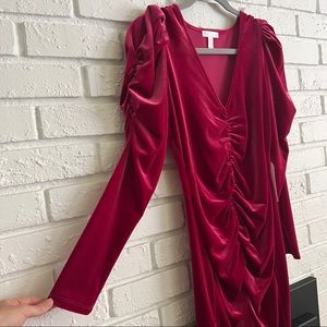 leith velvet party dress NWT